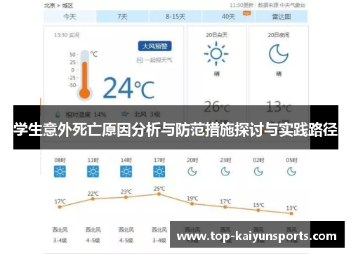 学生意外死亡原因分析与防范措施探讨与实践路径